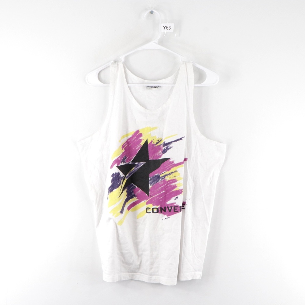 Vintage 90s Converse All Star Scribble Tank Top